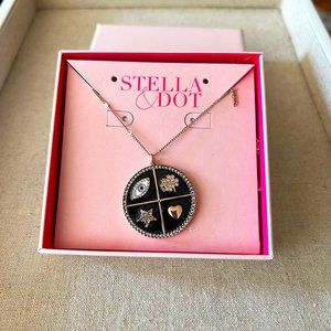 Stella & Dot Mindful Medallion Necklace